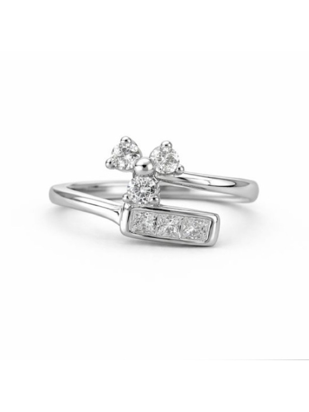 Flower Mini Ring - Picture 1 of 3